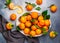 Fresh citrus mandarin oranges fruit tangerines, clementines,