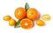 Fresh clementines and kumquats