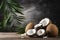 Fresh Coconut Display Composition