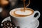 fresh coffee latte creator milky sweety