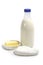 Fresh dairy products: milk, butter, cheese