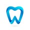 fresh dental clinic logo concept