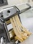 Fresh Egg Tagliatelle in a Pasta Machine