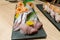 Fresh Fish Sushi Sashimi Plate Closeup