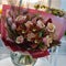 Fresh flowers delivery. bouquet of beautiful fragrant flowers. shop selling plants and flower products