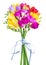 Fresh freesia flowers