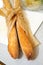 Fresh french baguettes