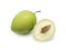 Fresh fruit jujube on white background