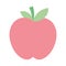 Fresh fruit tasty apple icon