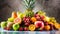 Fresh fruits: a celebration of colors and flavors