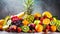 Fresh fruits: a celebration of colors and flavors