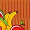 fresh fruits group icons