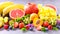 Fresh fruits summer selection