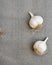 Fresh Garlic on Table. Closeup Photo. Healthy Food Spicy Cooking