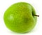 Fresh Granny Smith green apple on the white background