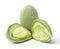 Fresh green almond