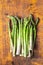 Fresh green asparagus. Healthy seasonal vegetable