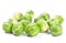 Fresh green Brussels sprouts