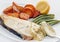 Fresh Halibut steak with Bearnaise sauce