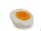 Fresh hard boiled eggs.clipping path