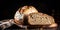 Fresh homebaked artisan sourdough bread 4
