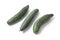 Fresh homegrown cucumbers