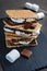 Fresh homemade smores