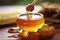 Fresh Honey: Golden Elixir of Nature\\\'s Sweetness
