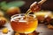 Fresh Honey: Golden Elixir of Nature\\\'s Sweetness