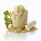 Fresh Horseradish photo white background