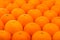 Fresh, juicy, bright tangerines photographed with a small depth of field