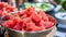 Fresh and Juicy Watermelon Delight: A Perfect Pty Bowl -