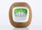 Fresh Kiwi Fruit and weight measurement meter-diet concept