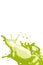 fresh kiwi juice, vegetable or lime juice splash