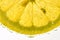 Fresh Lemon Slice In Carbonated Soda