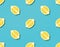 Fresh lemons. Seamless pattern