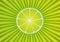 Fresh lime background