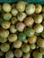 Fresh local lemons sold in local markets in Indonesia.