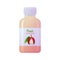 Fresh lychee juice glass bottle