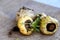 Fresh maca roots or Peruvian ginseng