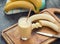 Fresh made Banana smoothie