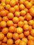 Fresh mandarin oranges texture. Background texure.