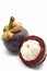 Fresh mangosteen