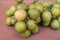 Fresh Melicoccus bijugatus Spanish lime fruit