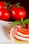 Fresh mozzarella and tomato salad