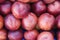 Fresh nectarines on croatian market