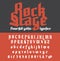Fresh new powerfull gothic typeface - Rock Stage