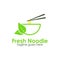 Fresh Noodle logo design template