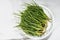 Fresh opposite-leaved saltwort -agretti -
