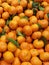 Fresh Oranges on farm supermarket
